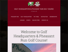 Tablet Screenshot of golf-headquarters.com